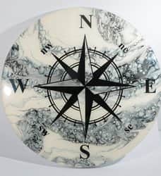 שולחנות אפוקסי בהזמנה לפי מידה "המצפן"