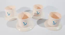 סט מחזיקי כוסות סיליקון אופנתי